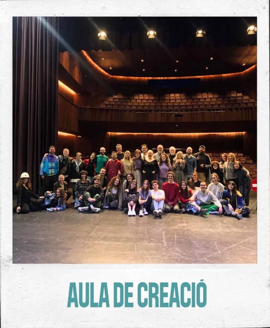 Pablo Messiez visita l'Aula de Creació de L' Artesà