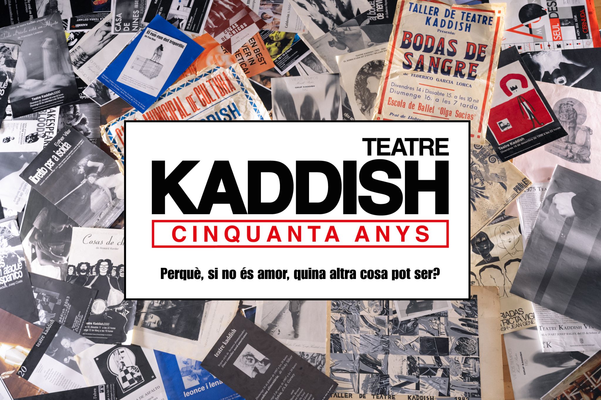 Exposició 50 anys Teatre Kaddish